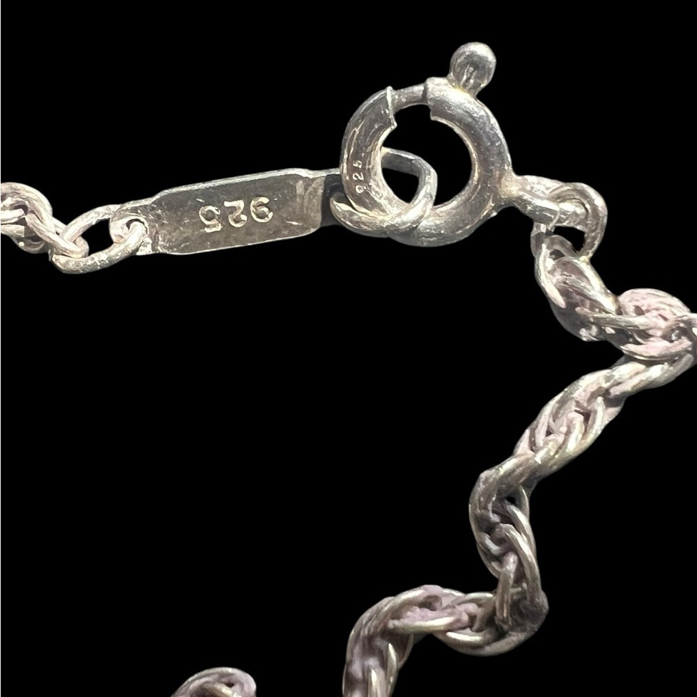Tiffany Silver and 18k Gold Coin Necklace - Picture 5 of 7